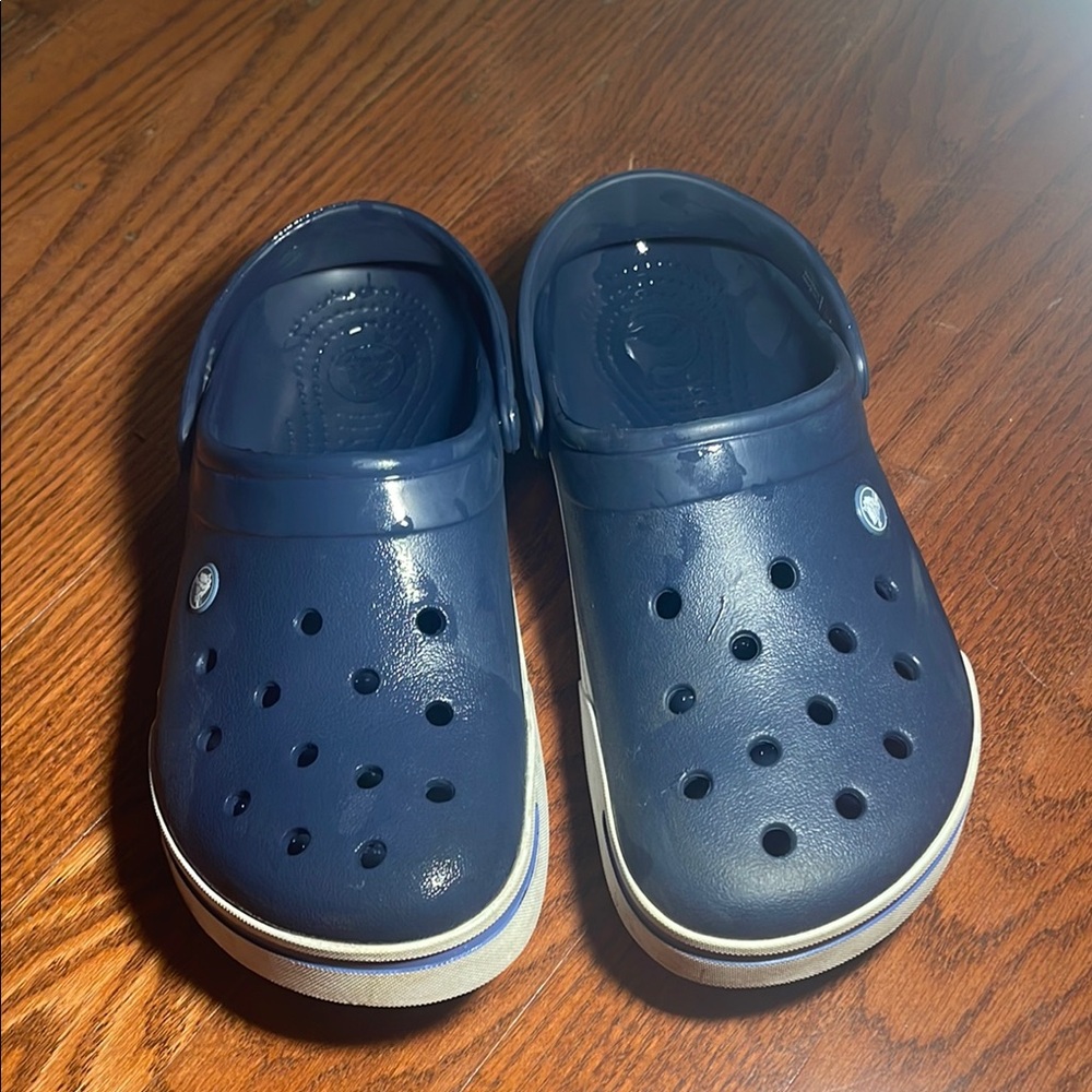Mens Navy Blue Clogs